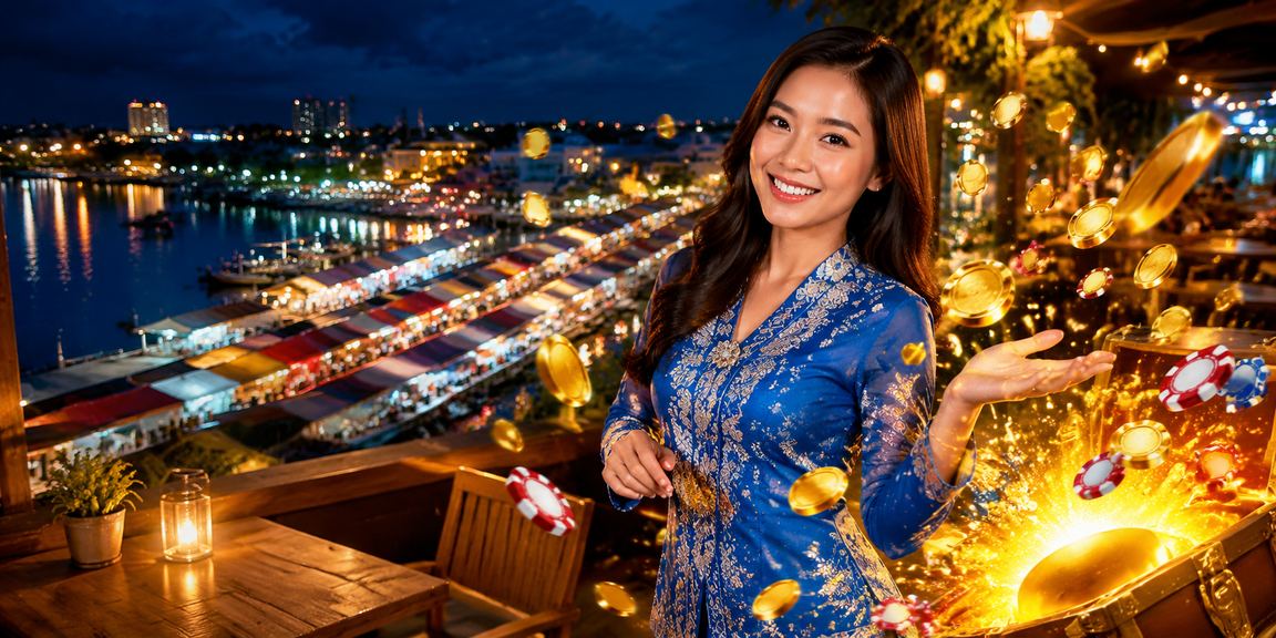 Pemain Malaysia dalam pakaian tradisional menikmati platform taruhan sx740 dengan status VIP